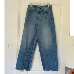 Old Navy Women's Baggy Wide-Leg Denim Jeans